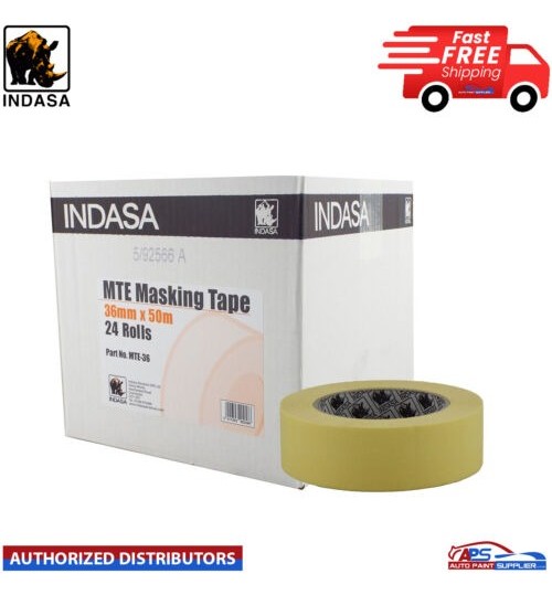 INDASA MASKING TAPE 36MM PK24
